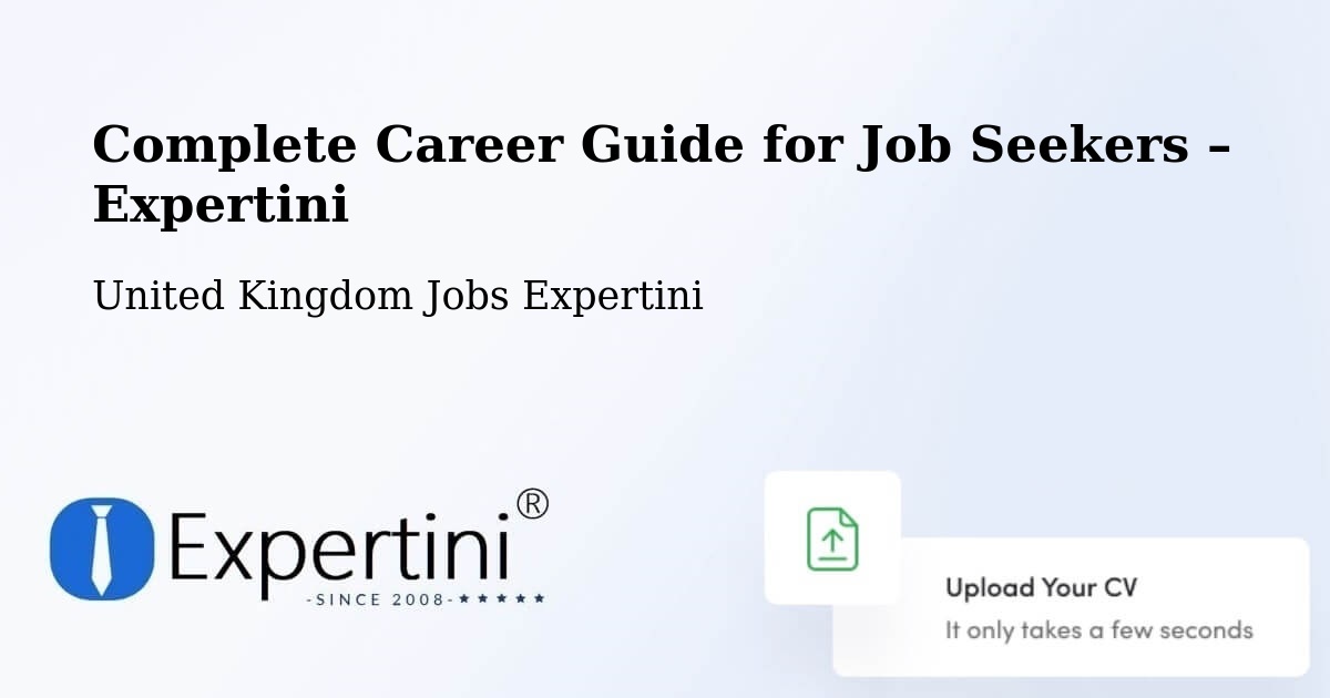 Career Guide for Job Seekers – Ramsbottom - Ramsbottom, United Kingdom Jobs Expertini