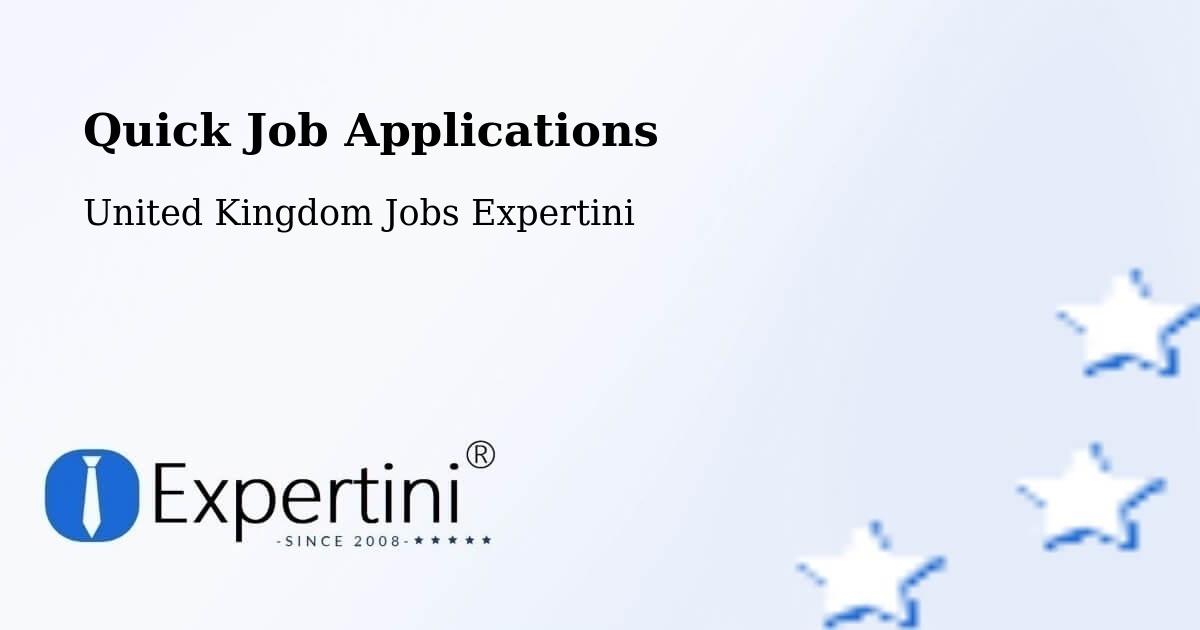Quick Apply Feature – Ramsbottom - United Kingdom Jobs Expertini